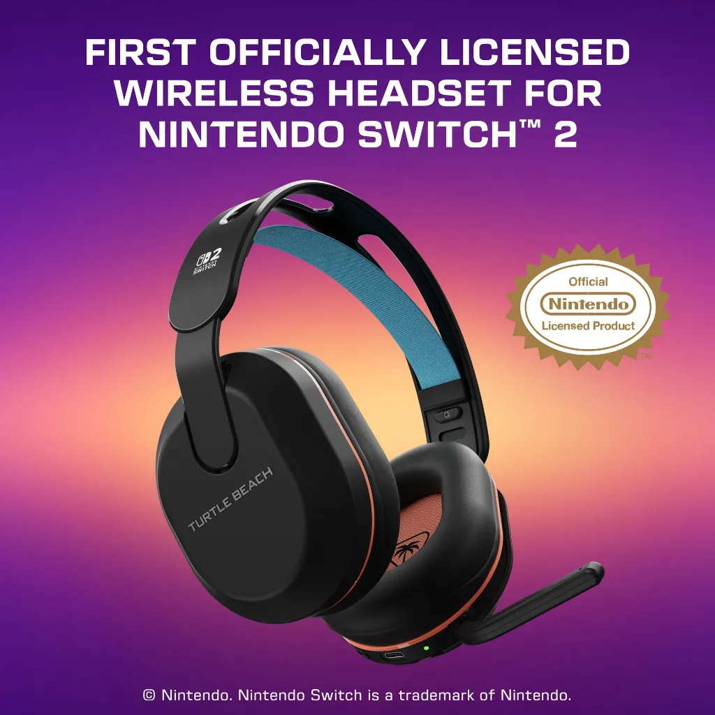 NSW2 Stealth 500 Black Headset