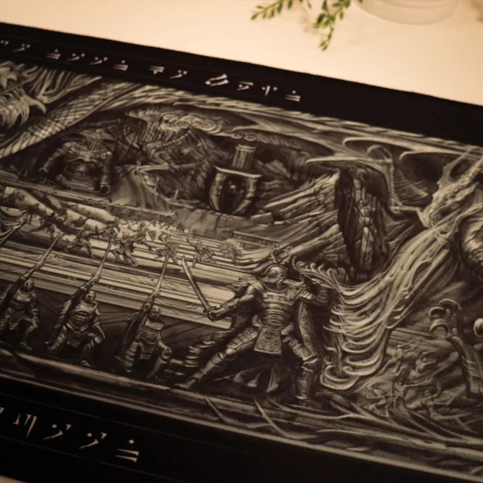 The Elder Scrolls: Skyrim XL Desk Mat & Coaster Set