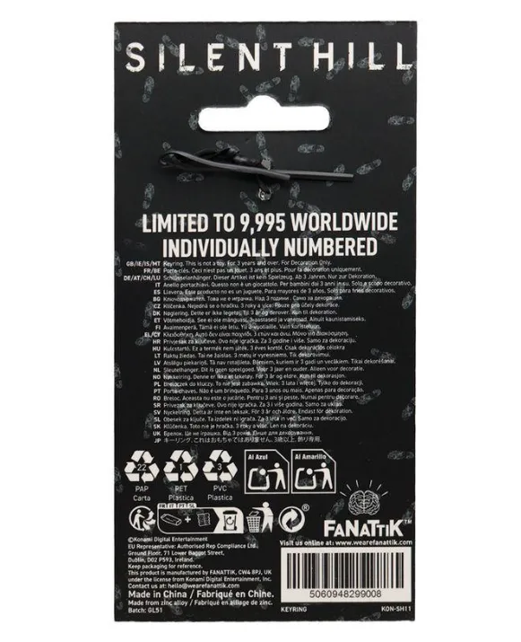 Silent Hill 2 keychain
