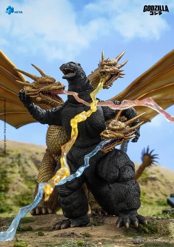 Godzilla vs. King Ghidorah - Exquisite Basic - King Ghidorah Gravity Beam Ver. 10" Action Figure