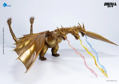 Godzilla vs. King Ghidorah - Exquisite Basic - King Ghidorah Gravity Beam Ver. 10" Action Figure