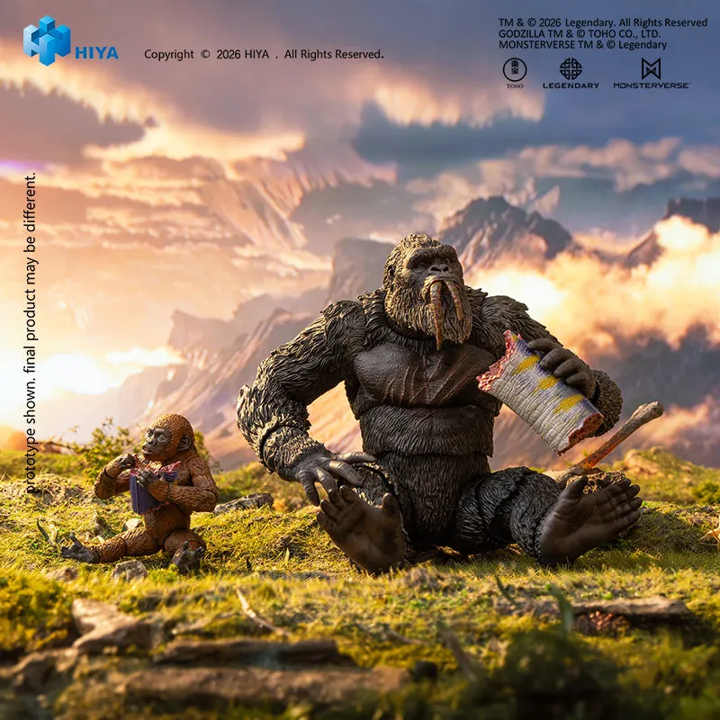 HIYAExquisite Basic Series Godzilla x Kong The New Empire Kong & Suko Set (Shanghai WF2026 Exclusive)