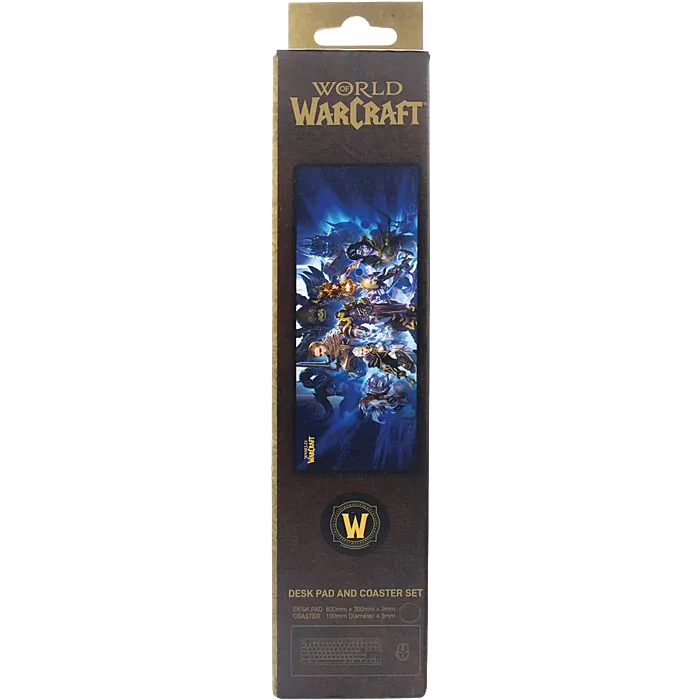 World of Warcraft XL Desk Mat & Coaster Set