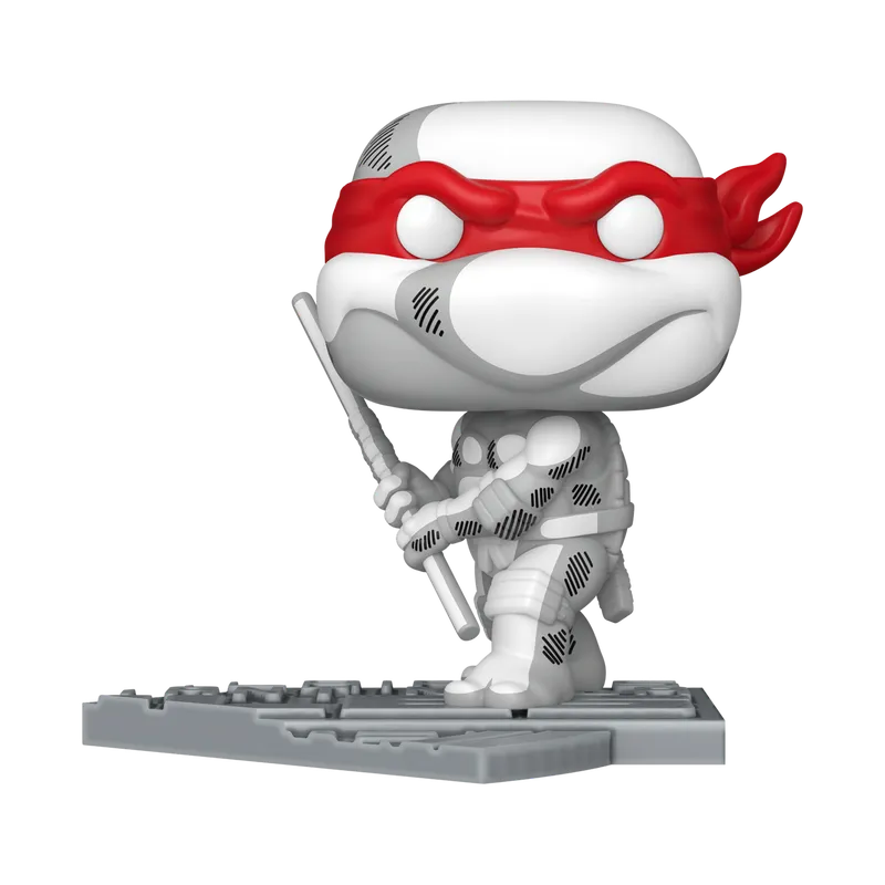 Pop! Donatello (Battle Damaged) (Comic Deco)