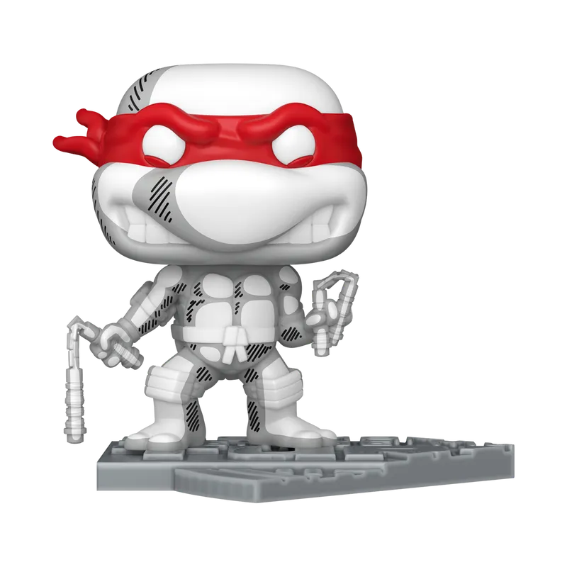 POP! Michelangelo (Battle Damaged) (Comic Deco)