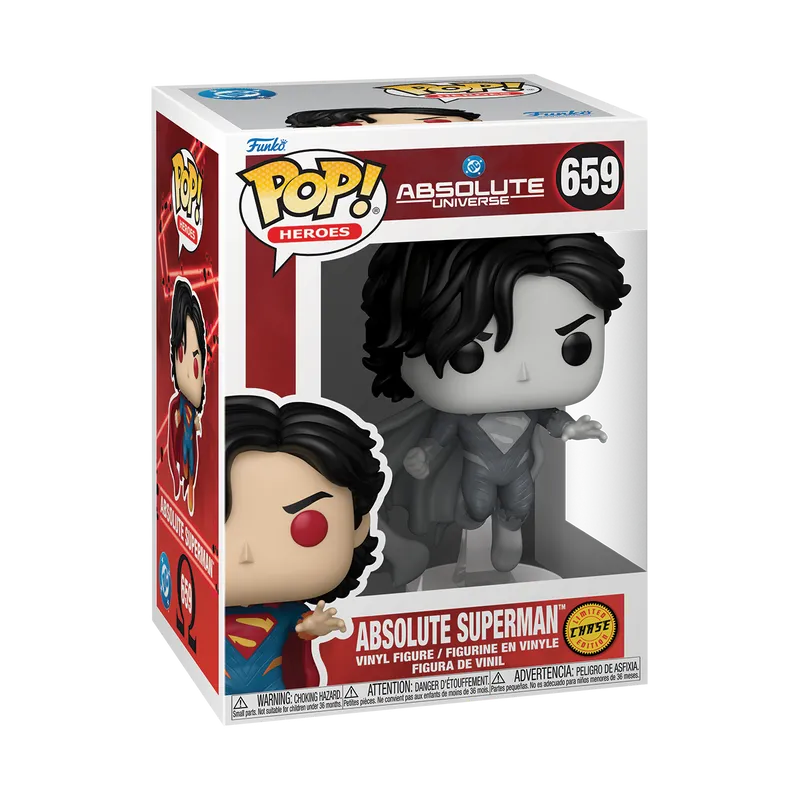 POP! Absolute Superman - 1 in 6 chances of getting the chase