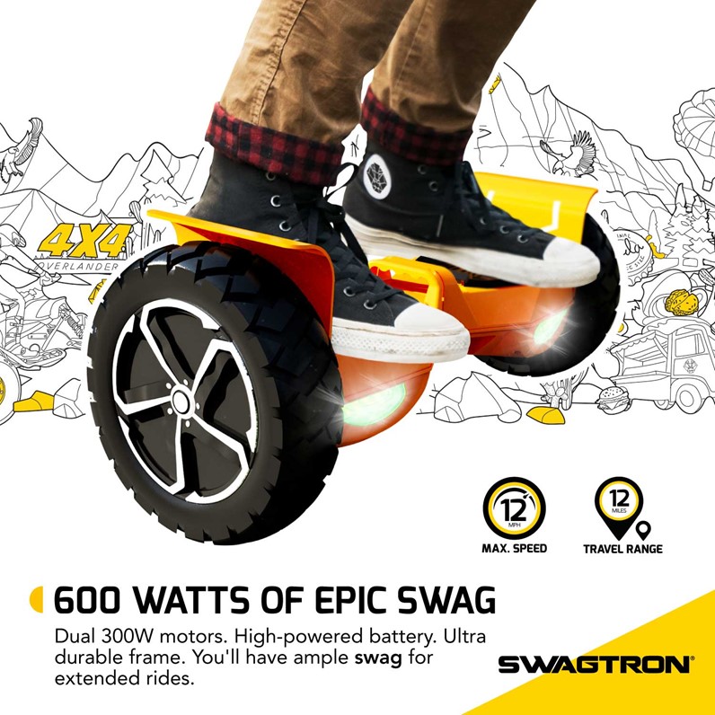 Swagtron T6SB Hoverboard