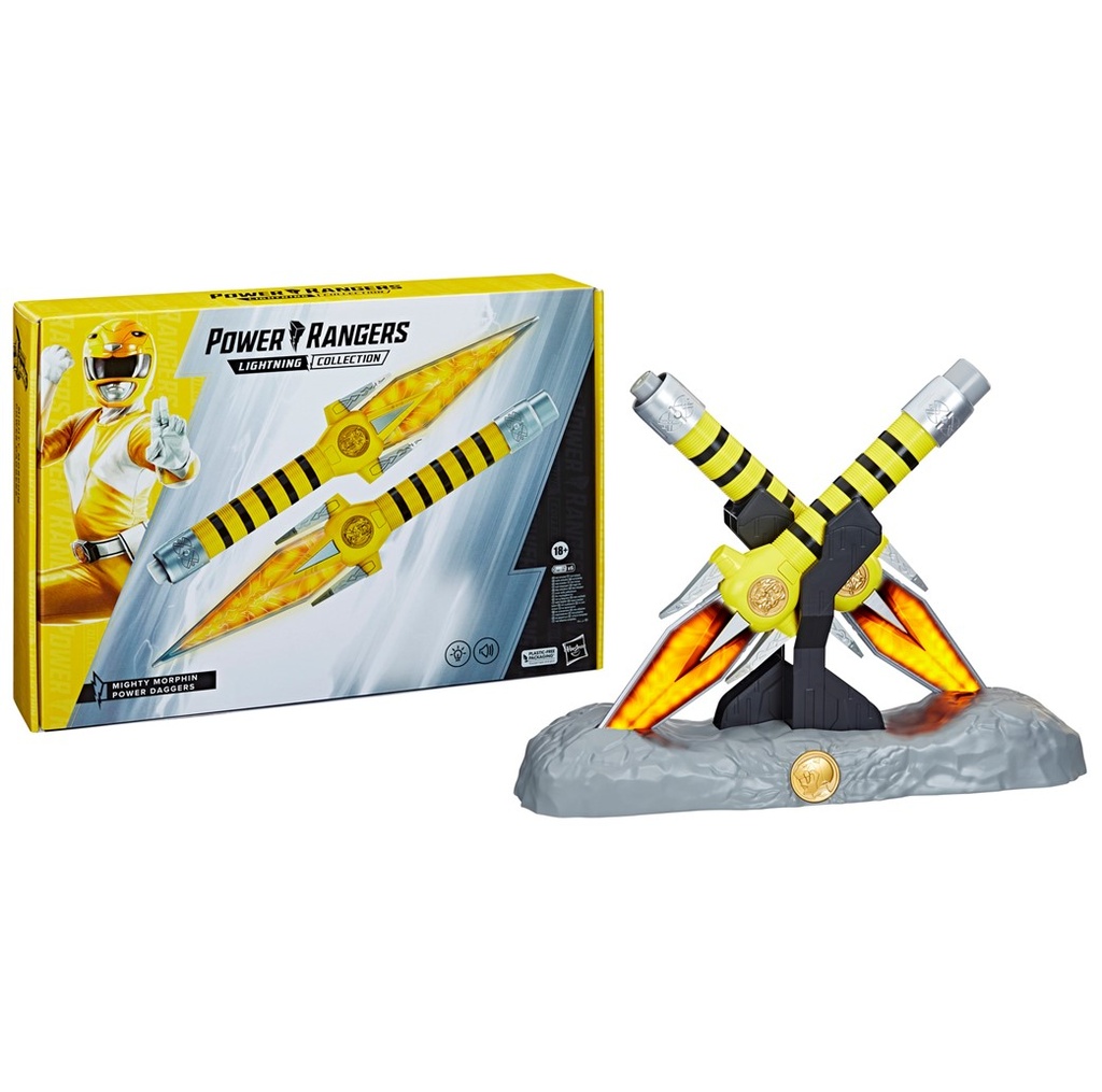 Power Rangers Lightning Collection: Premium Roleplay Yellow Ranger Power Daggers