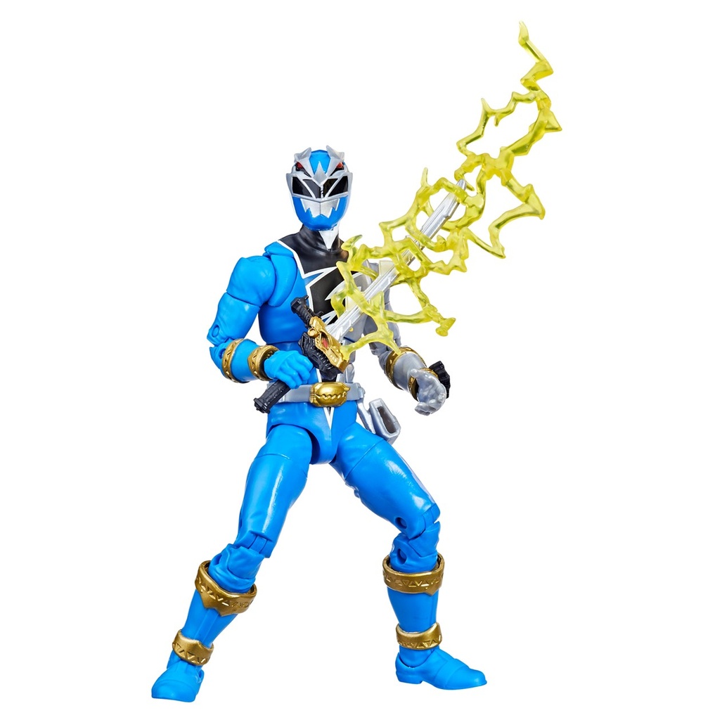 Power Rangers Lightning Collection Dino Fury Blue Ranger Figure