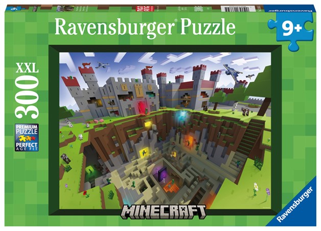 Minecraft Cutaway 300pc Puzzle