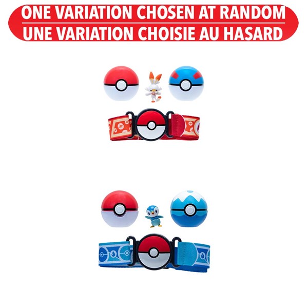 Pokémon Clip N’ Go Belt Set Assorted