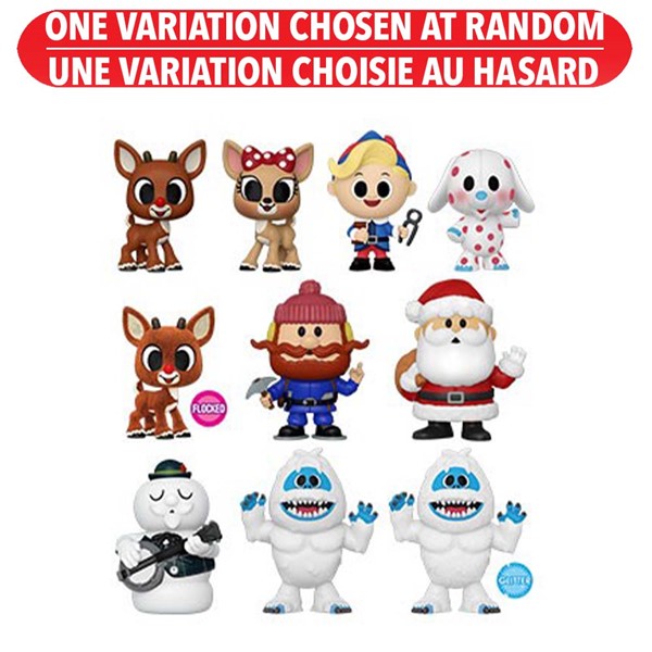 Mini figurines Rudolph en vinyle