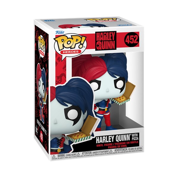 POP! DC Harley Quinn Harley with Pizza