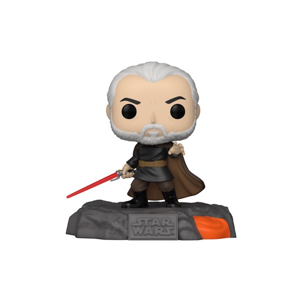 Funko POP! Star Wars Red Saber Series Volume 1 Darth Tyranus 4.5-in Vinyl Bobblehead