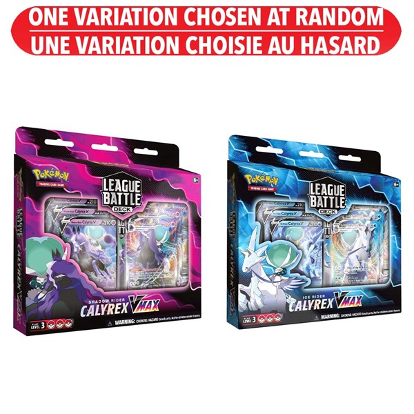 Pokémon Trading Card Game Calyrex VMAX League Battle Deck Assortie