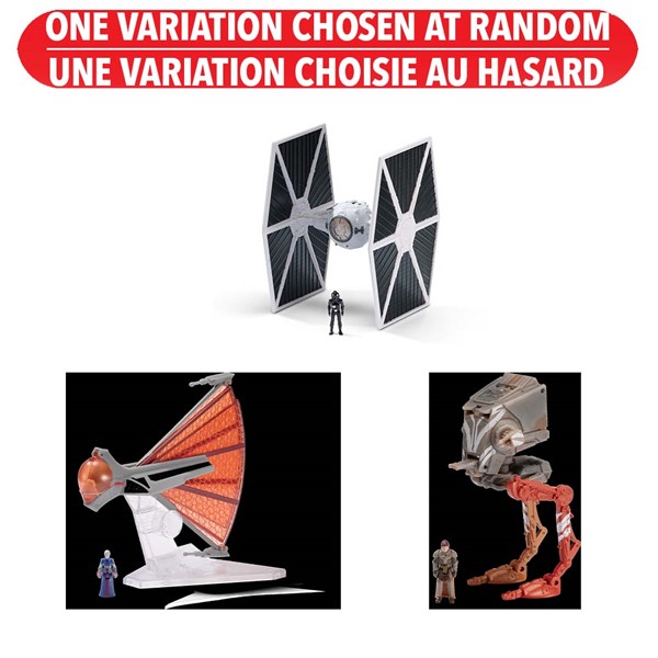 Star Wars 3-Inch Vehicle and Figure Assorted Micro Galaxy Squadron W1