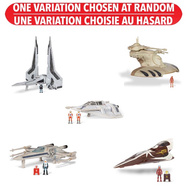 Star Wars 5-Inch Vehicle & Figure Assorted Micro Galaxy Squadron