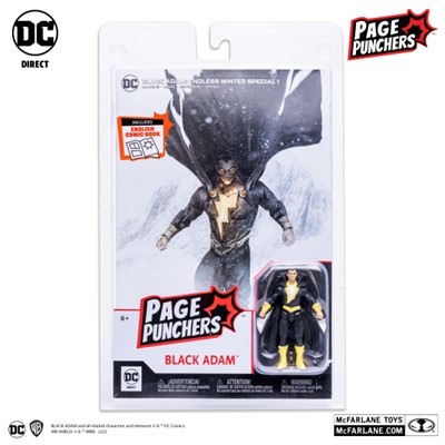 DC Direct: Page Punchers - Black Adam (Black Adam: Endless Winter Special 1) 3in Scale Figure