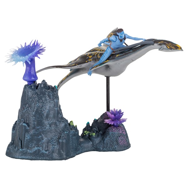 Avatar - Neteyam & Ilu 2.5-Inch Scale World of Pandora Playset