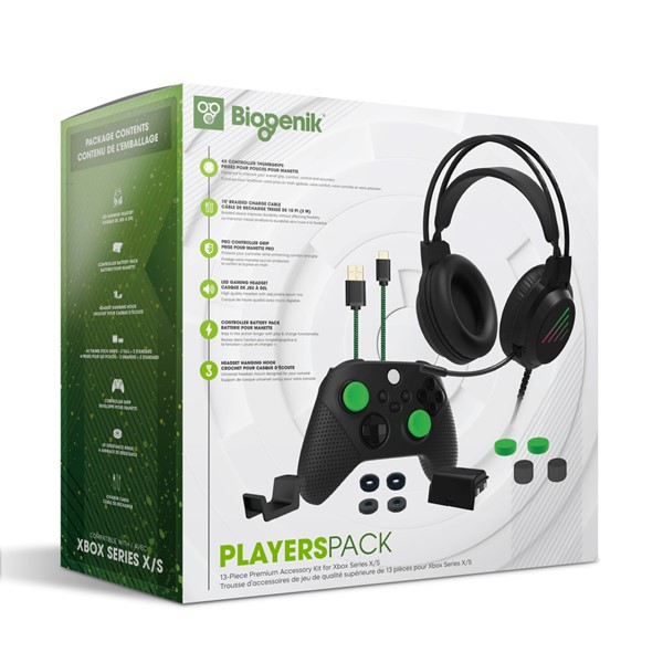 Biogenik Players Pack for Xbox Series X/S