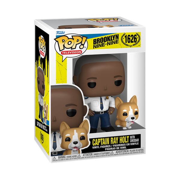 POP! Brooklyn Nine-Nine Captain Ray Holt W Cheddar