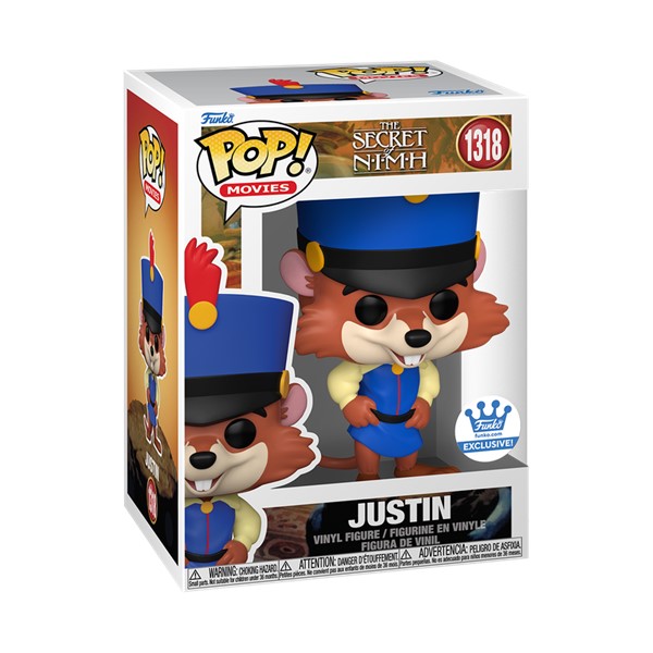 POP! The Secret of the Nimh Justin Captain Uniform