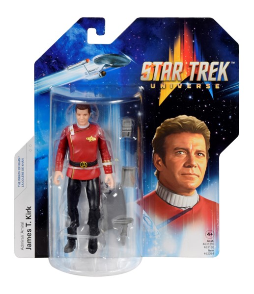 Star Trek Universe: The Wrath of Khan - Admiral James T. Kirk 5-Inch Figure