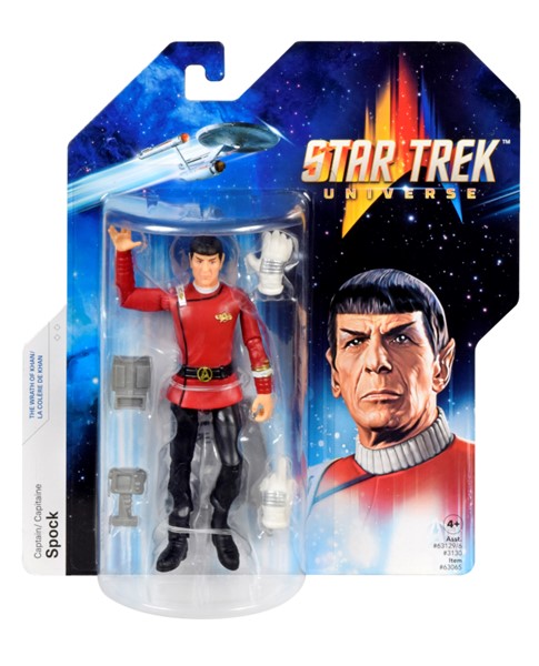Star Trek Universe: The Wrath of Khan - Captain Spock 5-Inch Figure