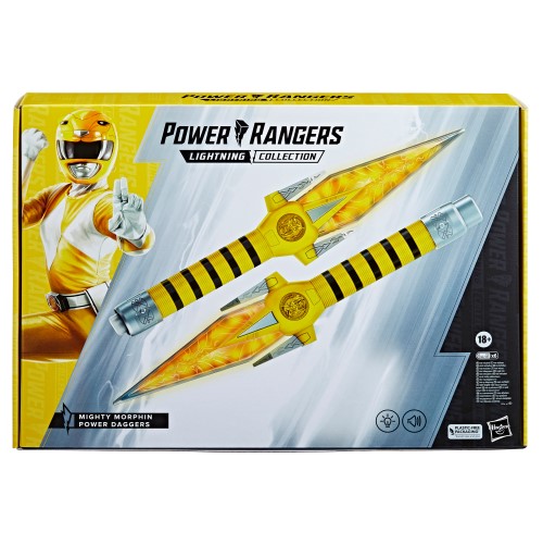 Power Rangers Lightning Collection: Premium Roleplay Yellow Ranger Power Daggers
