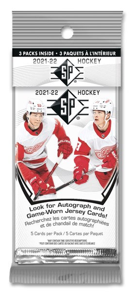 2021-22 SP Hockey Hanger Pack