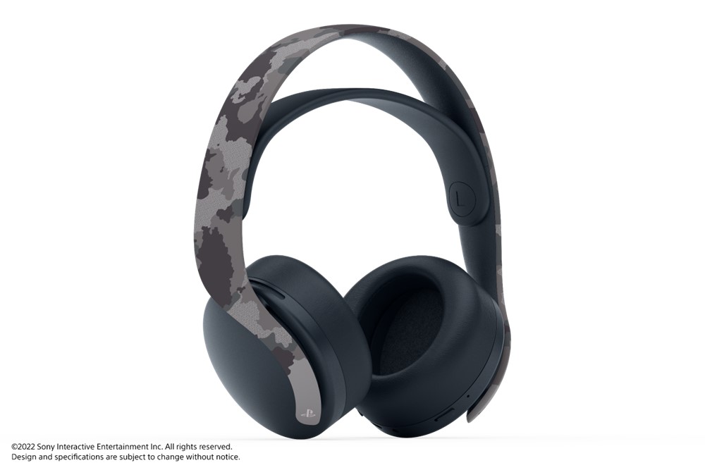 PULSE 3D™ Wireless Headset – Grey Camouflage