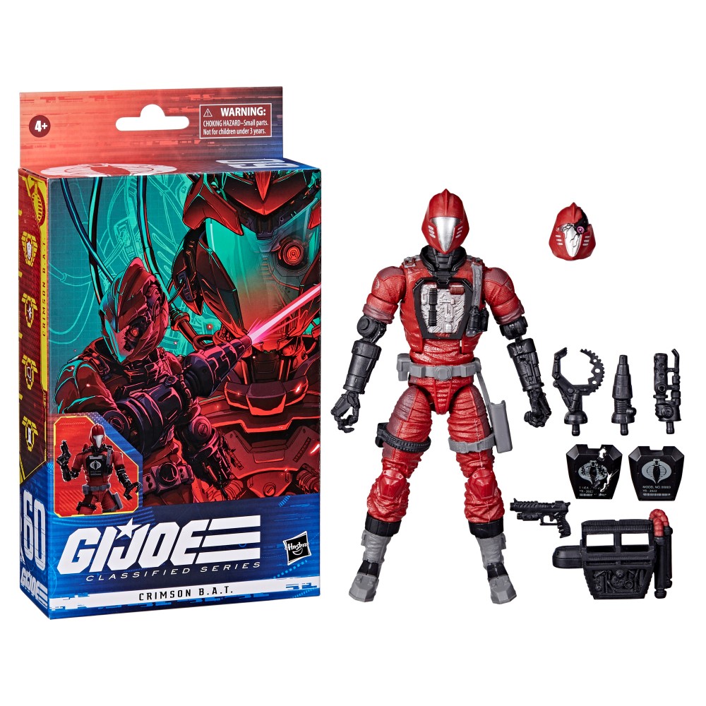GI Joe Classified Series CRIMSON B.A.T. Figurine