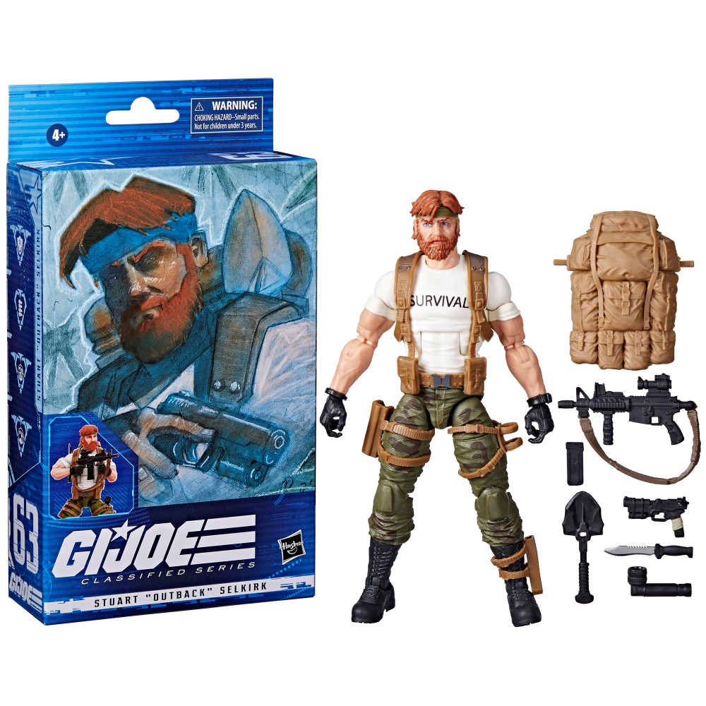 GI Joe Classified Series Figurine Stuart ""Outback"" Selkirk