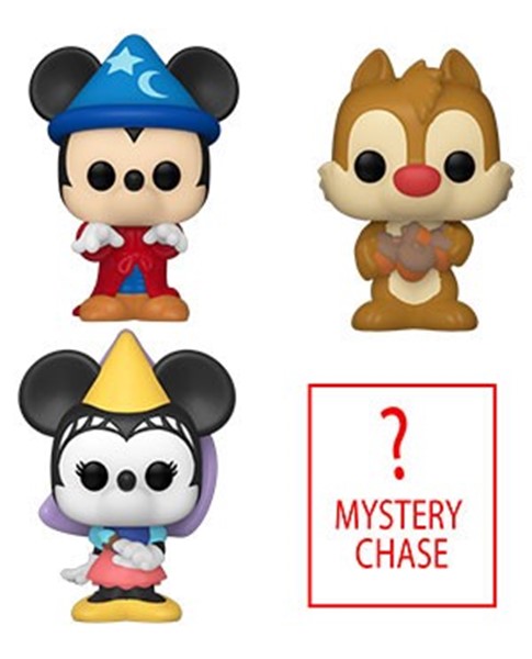 Bitty POP!: Disney- Sorcerer Mickey 4 Pack
