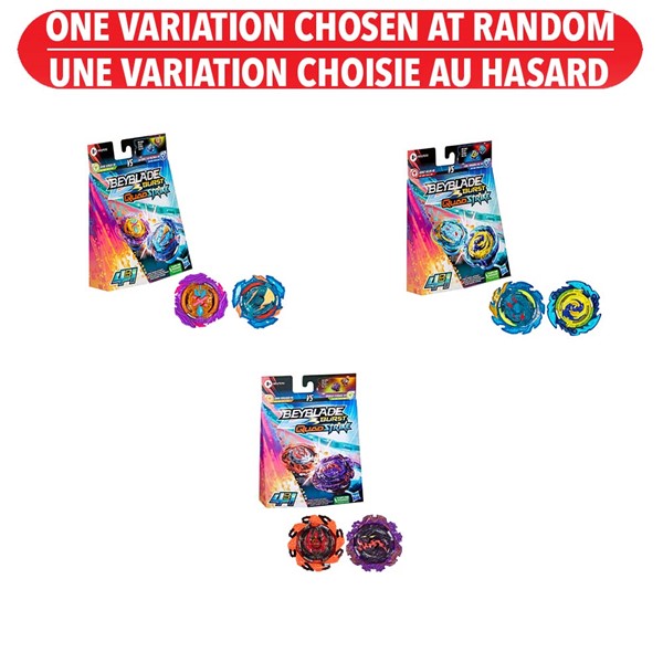 Beyblade Burst QuadStrike Dual Pack - Assortiment