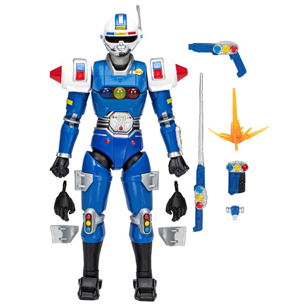 Power Rangers Lightning Collection Turbo Blue Senturion 6.6” Action Figure