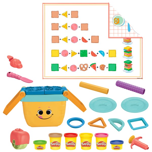 Ensemble de départ Formes de pique-nique Play-Doh