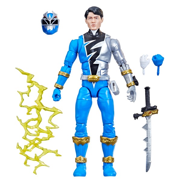 Power Rangers Lightning Collection Dino Fury Blue Ranger Figure
