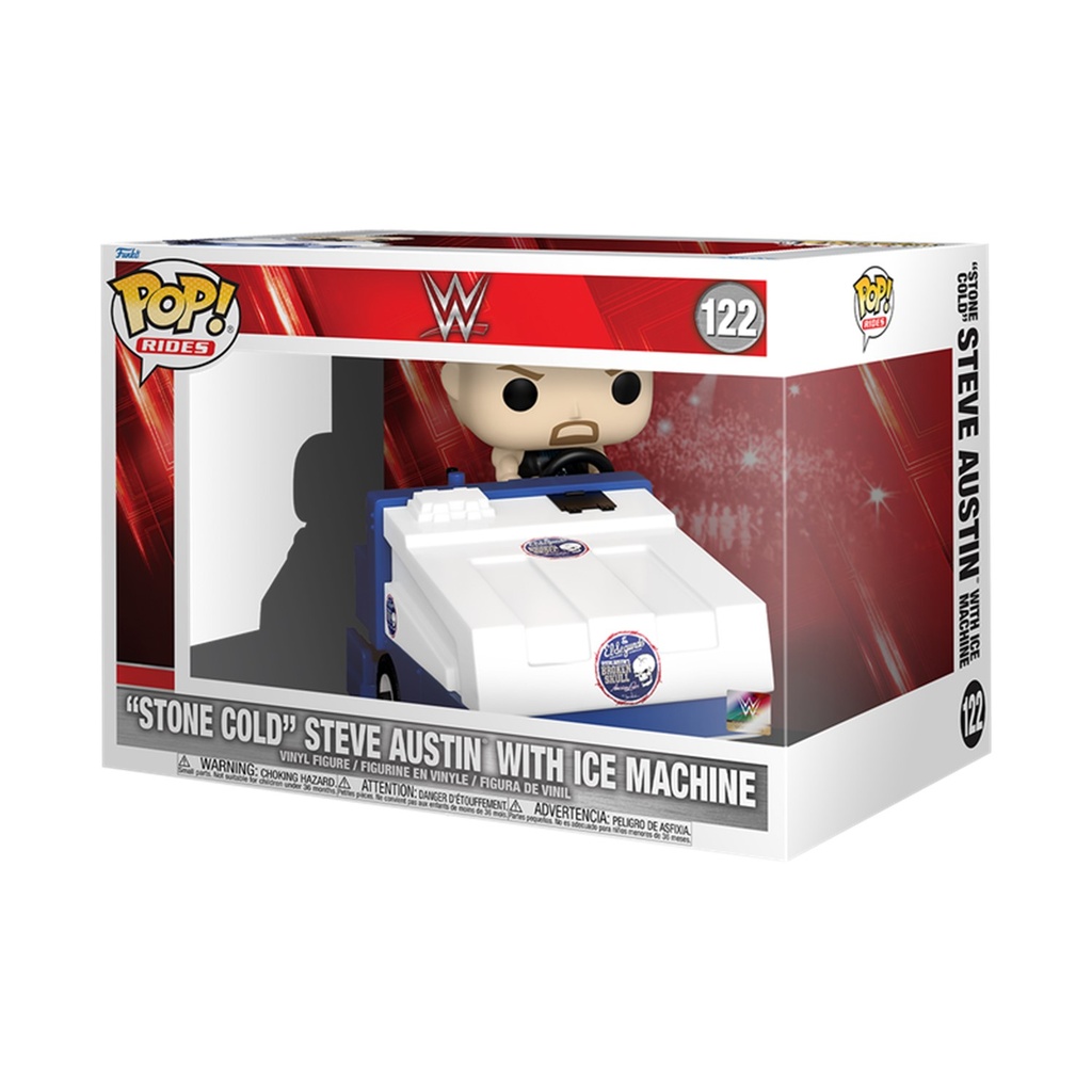 POP! Rides Super Deluxe - Stone Cold Steve Austin with Ice Machine
