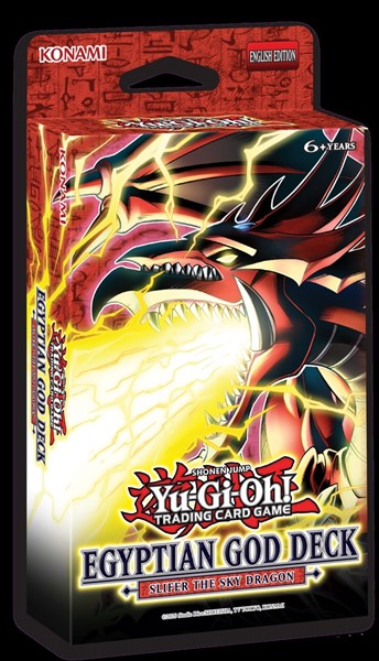 YU-GI-OH! Egyptian God Deck Slifer The Sky Dragon