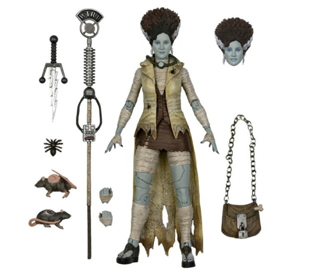 Teenage Mutant Ninja Turtles April as The Bride of Frankenstein