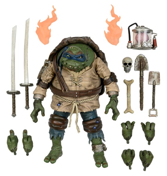 Teenage Mutant Ninja Turtles Universal Monsters 7 Inch Action Figure Ultimate Leonardo as Hunchback