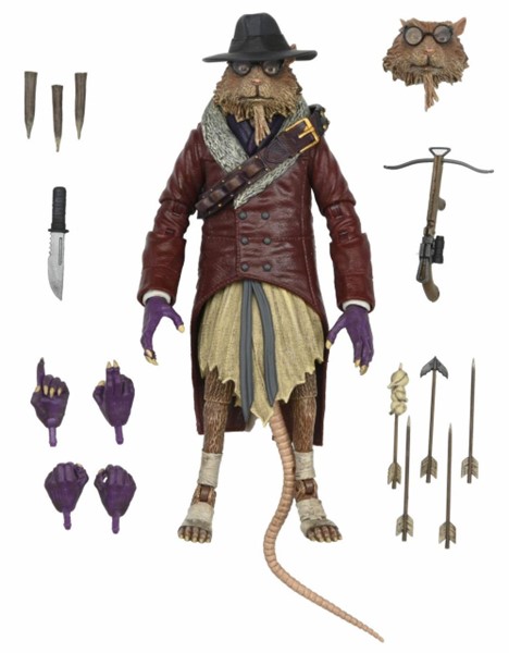 Universal Monsters Teenage Mutant Ninja Turtles 7 Inch Action Figure Ultimate Splinter