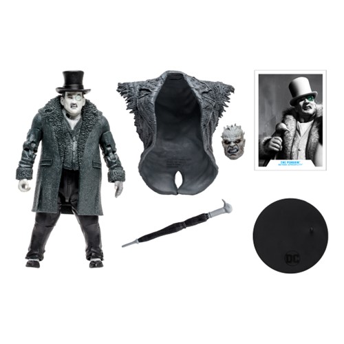 DC Multiverse - Batman Arkham: The Penguin 7-Inch Action Figure (Gold Label Collection)