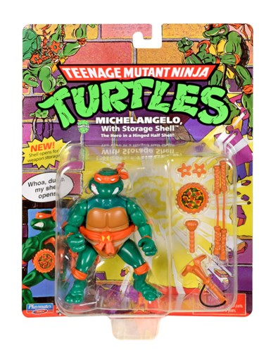 Teenage Mutant Ninja Turtles: Michelangelo with Storage Shell