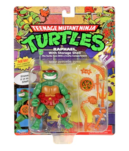 Teenage Mutant Ninja Turtles: Raphael with Storage Shell