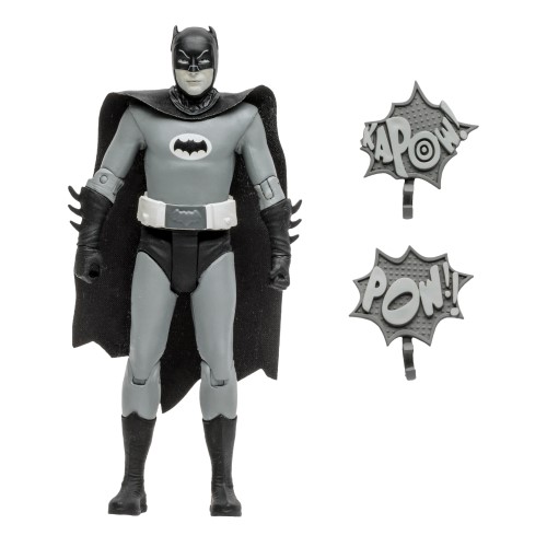 DC Retro Batman Classic TV Series: Batman (Black & White TV Variant) 6-Inch Action Figure