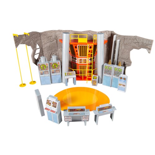 DC Retro Batman Classic TV Series: Batcave Playset