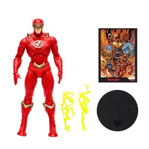 DC Direct: The Flash - The Flash (Barry Allen) with Comic 7-Inch Action Figure