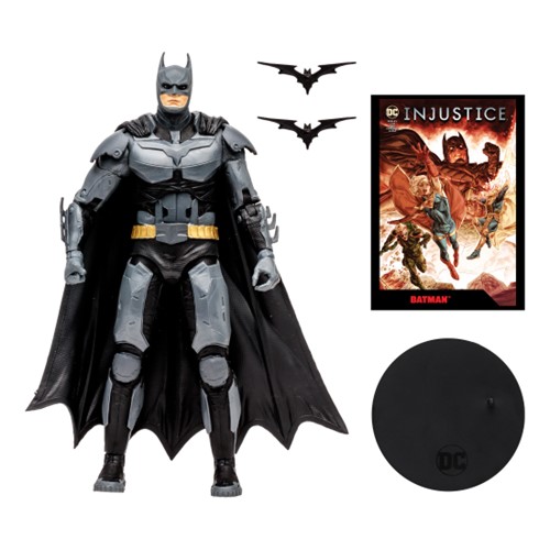DC Direct Gaming: Injustice 2 - Batman with Comic 7-Inch Action Figure